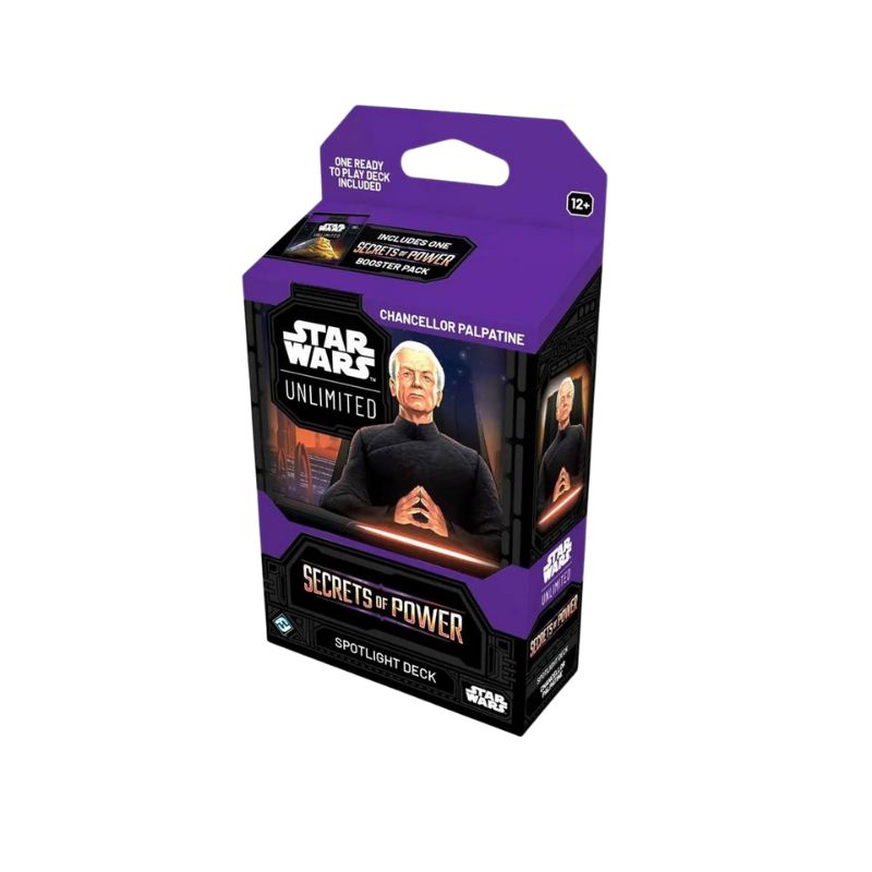 Star Wars: Unlimited - Secrets of Power - Englisch - Chancellor Palpatine Spotlight Deck 